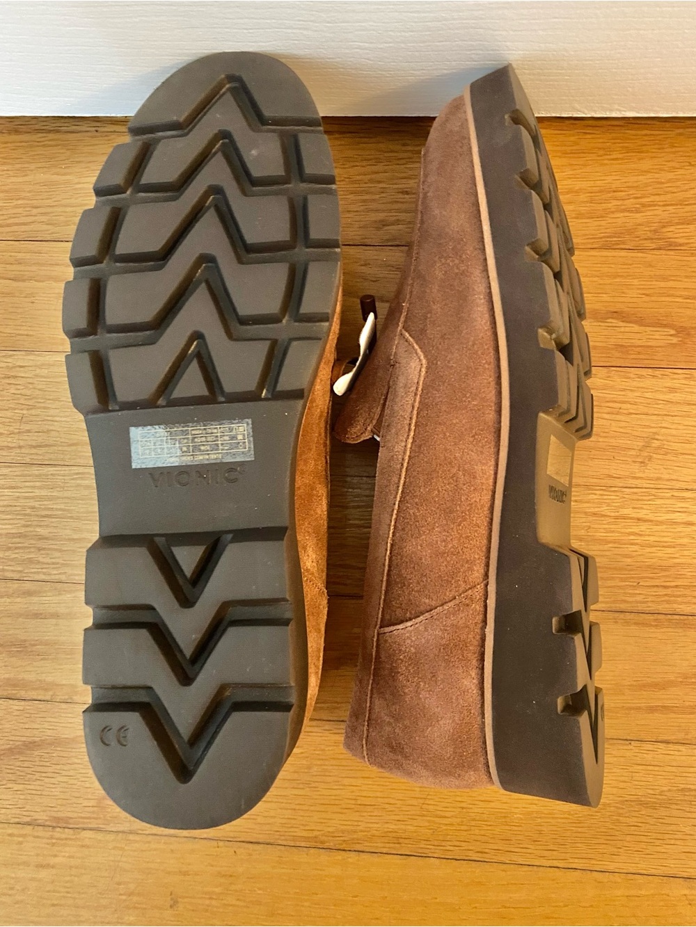 Vionic Brown Suede Tassel Slip-On Loafer - Picture 5 of 5
